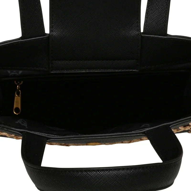 STEVE MADDEN BLACK MULTICOLOR Steve madden aris black/gold tote bag for Women | Best Price UAE